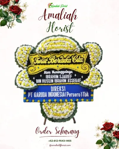Papan Bunga Duka di Cisampih